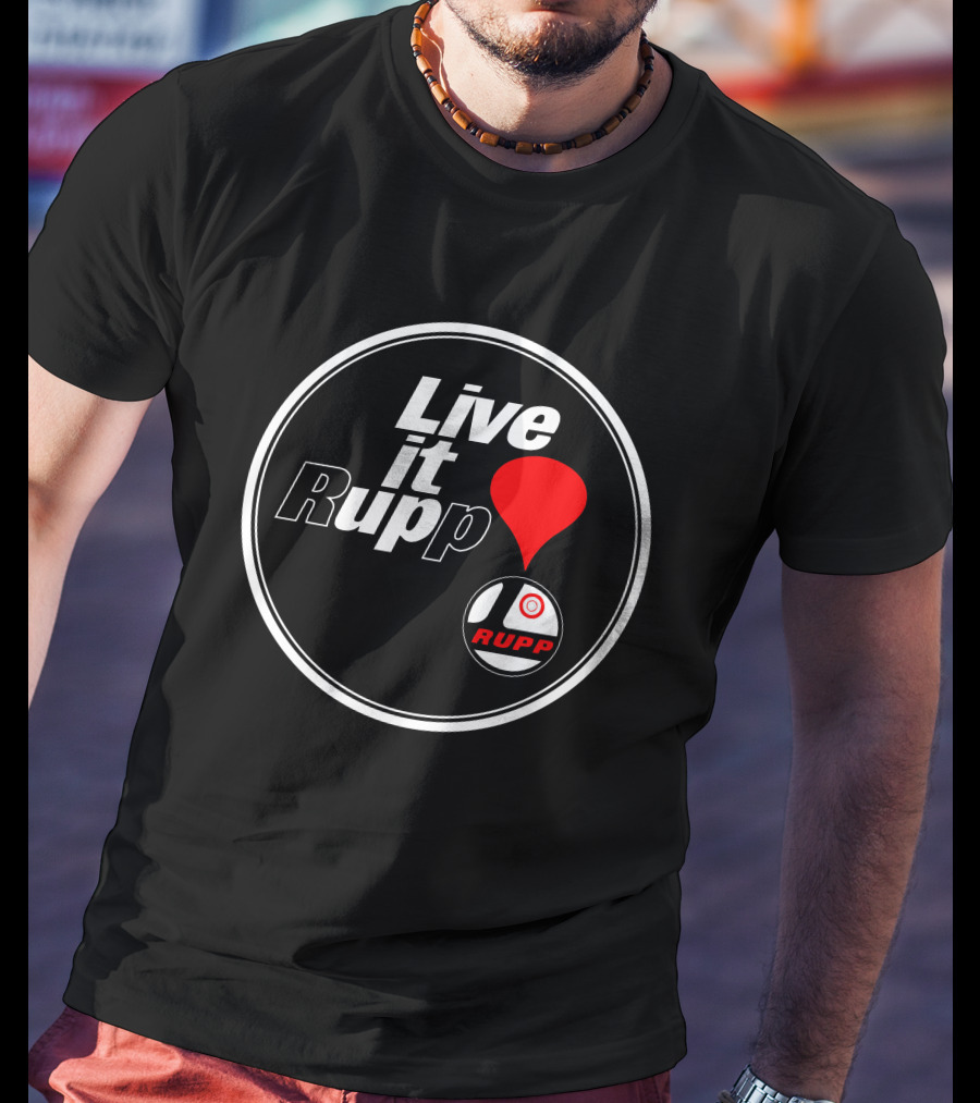 Live It Rupp Vintage Logo Red Balloon T-Shirt