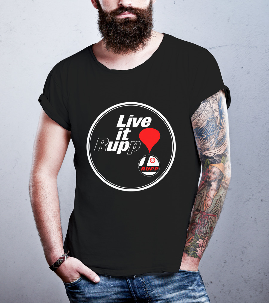 Live It Rupp Vintage Logo Red Balloon T-Shirt