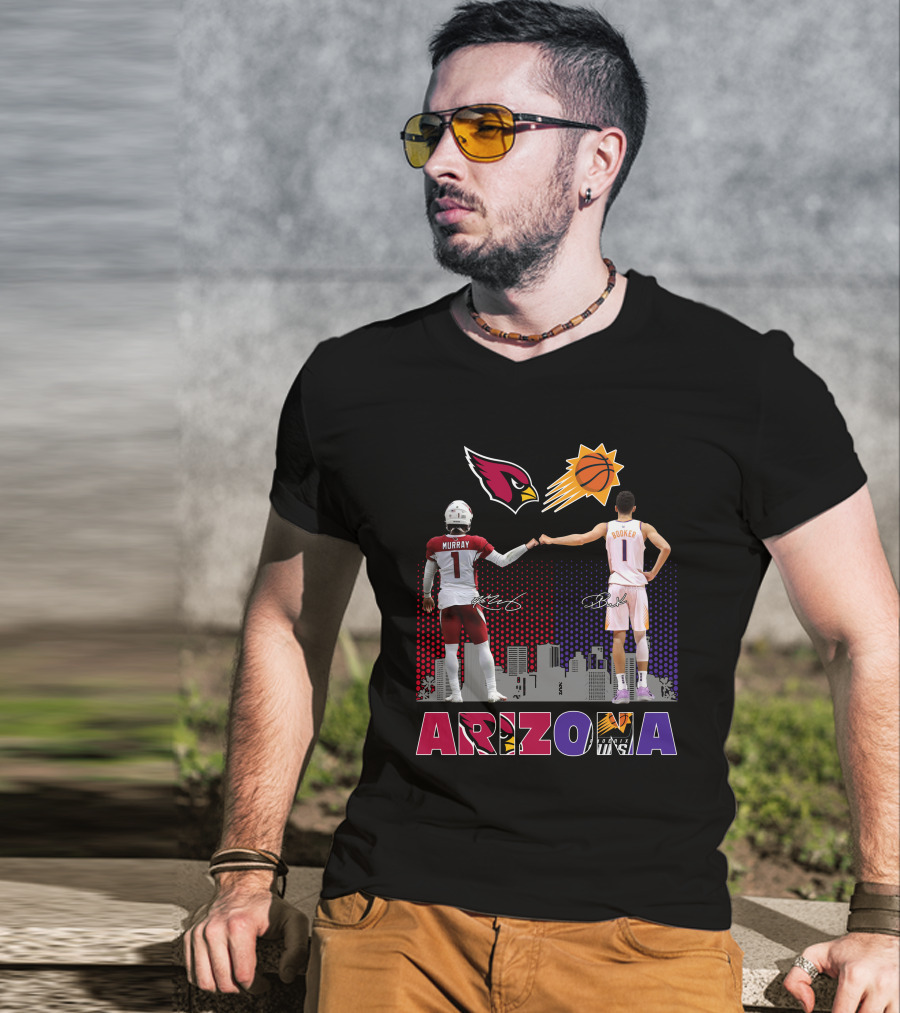 Arizona Cardinals Suns Murray Booker T-Shirt