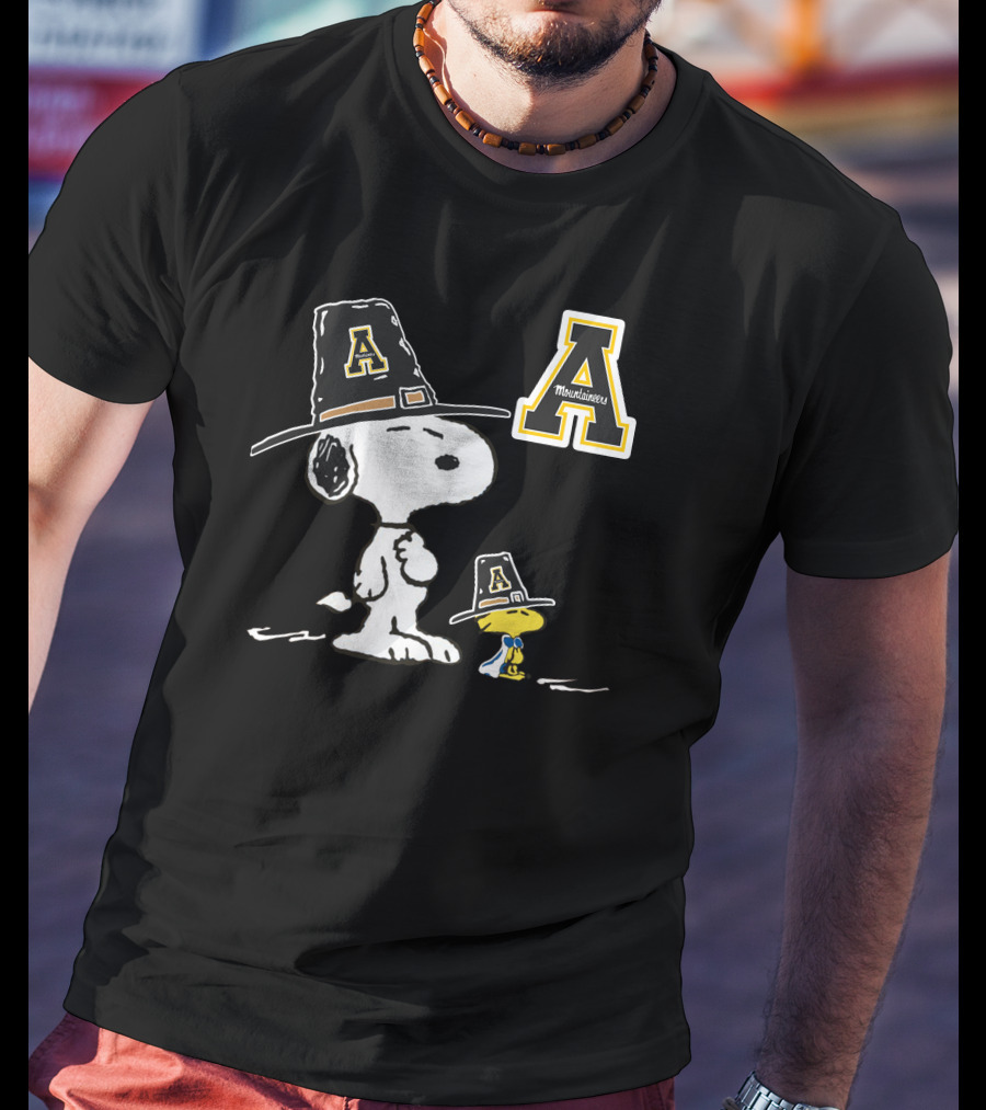 Appalachian State Snoopy Mountaineers A T-Shirt
