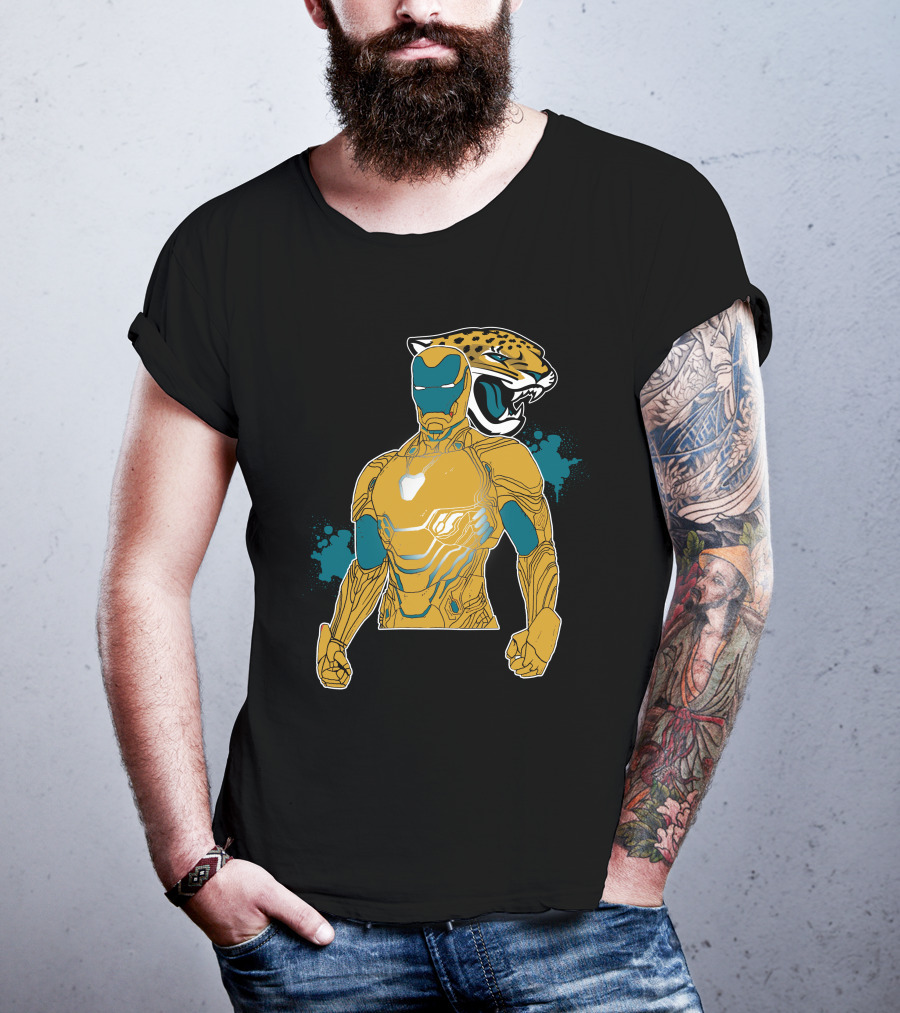 Iron Man Jaguars Crossover T-Shirt