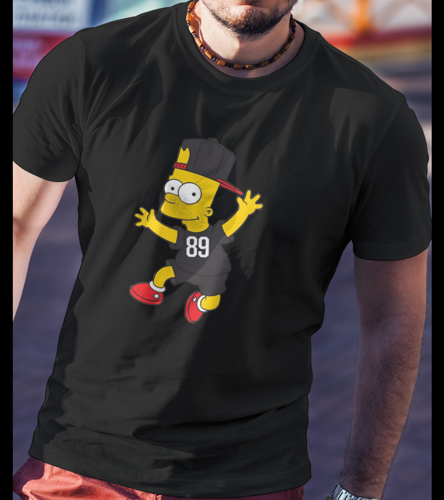 Bart Simpson Hip Hop Style T-Shirt