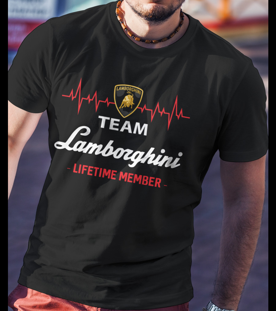 Team Lamborghini Lifetime Member T-Shirt