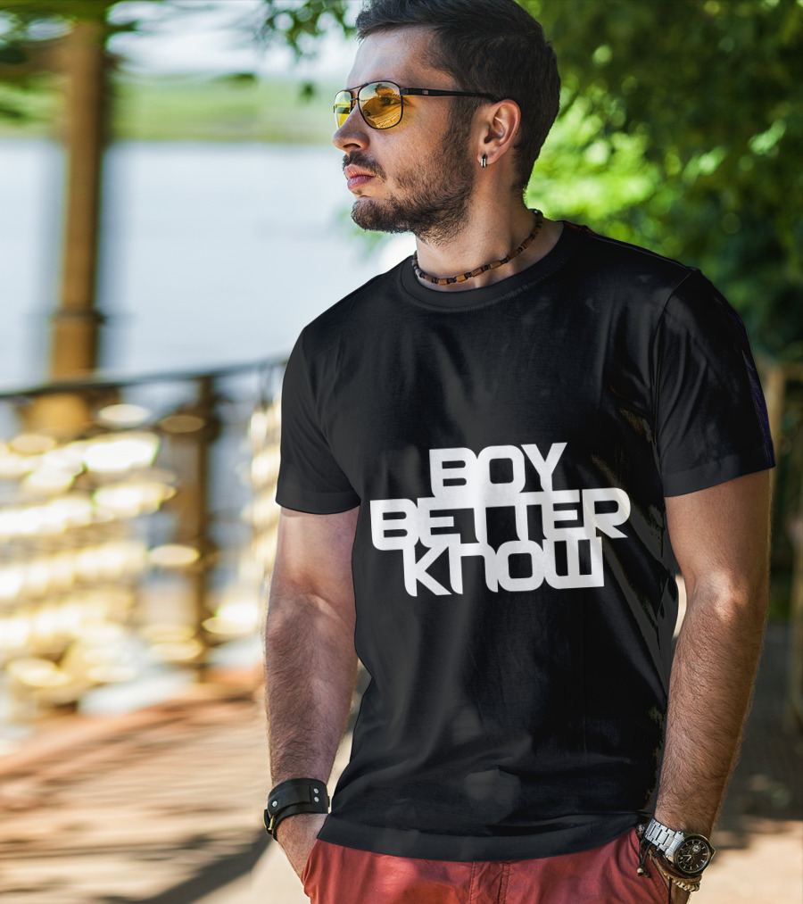 Boy Better Know Grime Collective Logo Hoodie Music Streetwear T-Shirt
