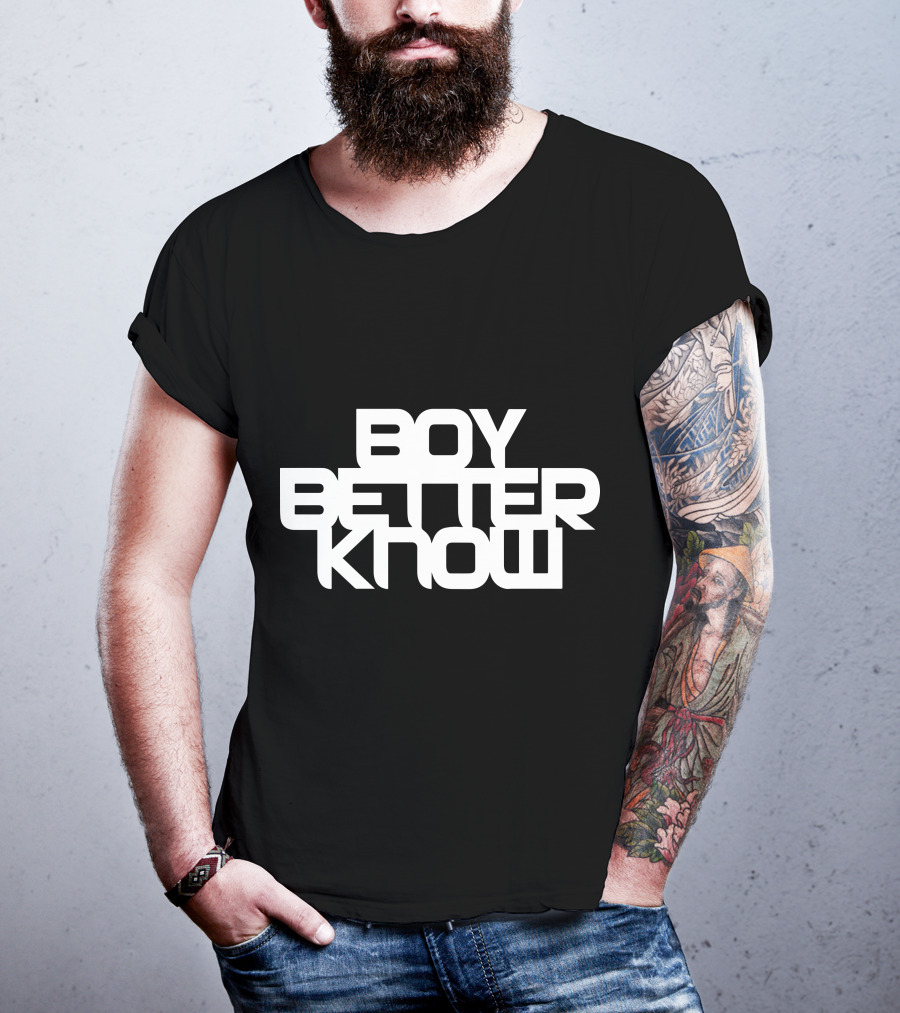 Boy Better Know Grime Collective Logo Hoodie Music Streetwear T-Shirt