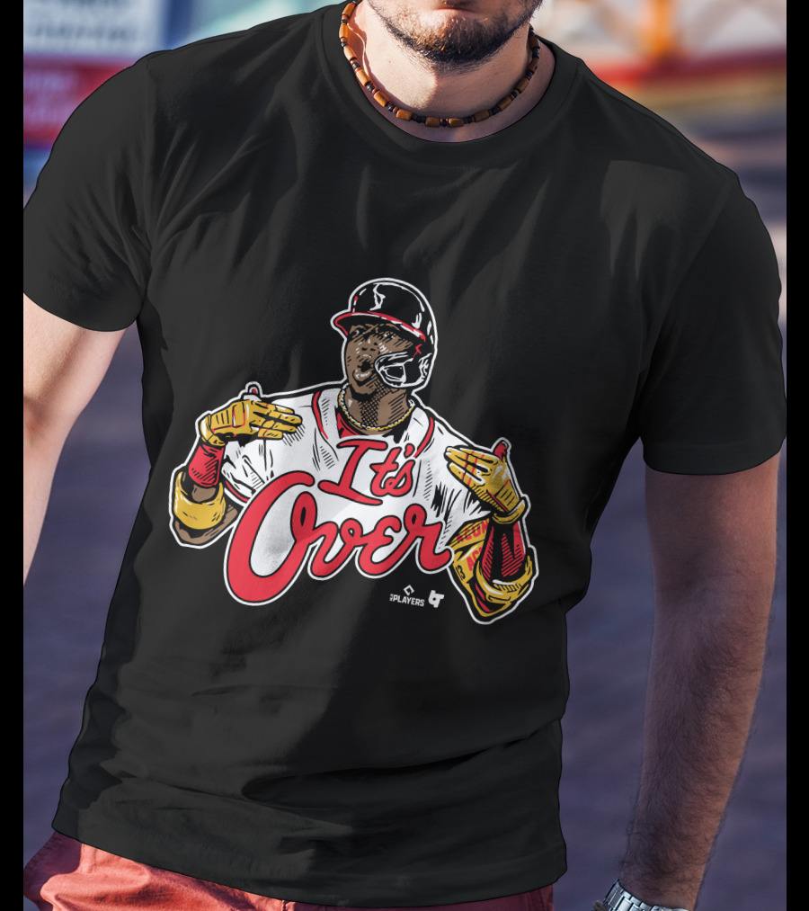 It's Over Baseball Illustration By 7Players And BT Skills T-Shirt