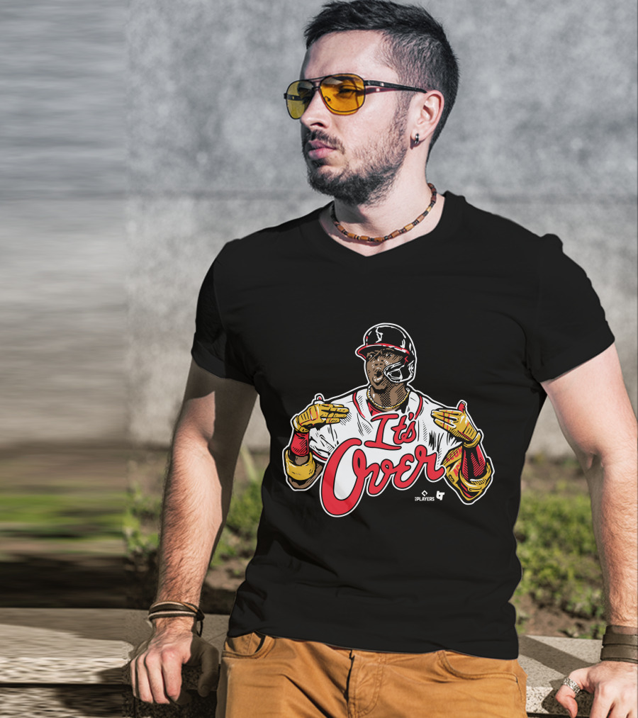 It's Over Baseball Illustration By 7Players And BT Skills T-Shirt