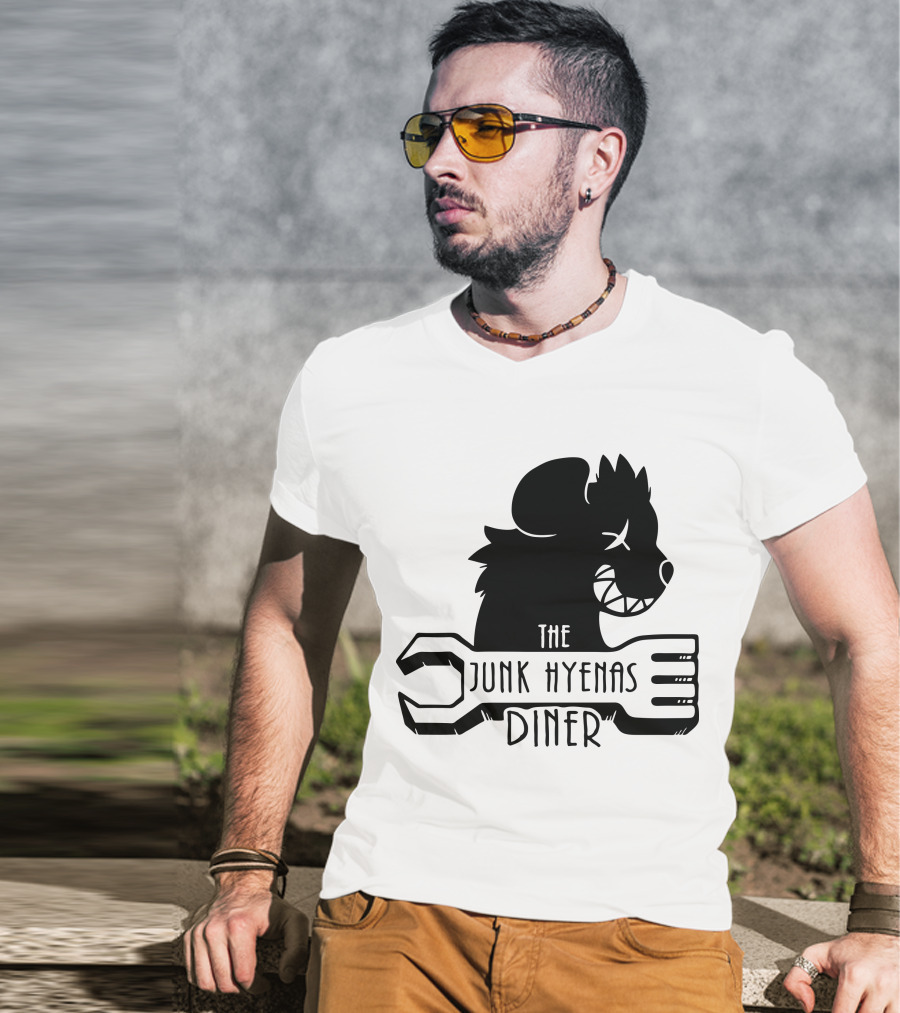 The Junk Hyenas Diner Wrench T-Shirt