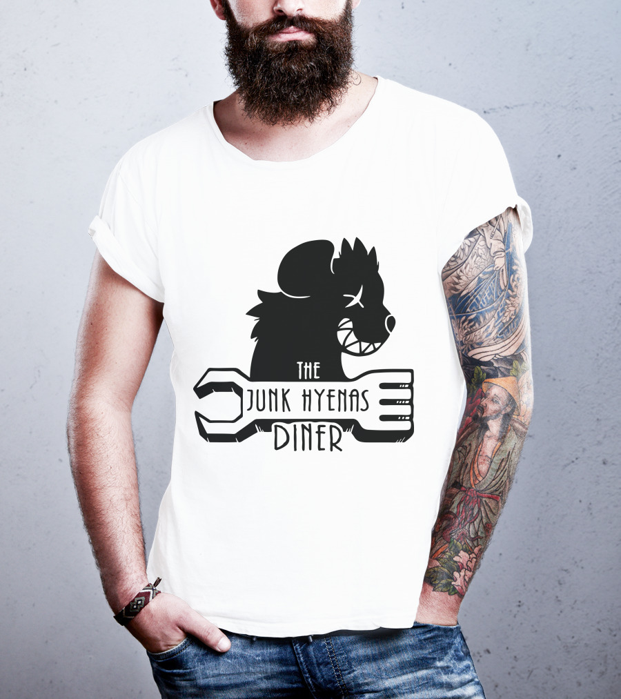 The Junk Hyenas Diner Wrench T-Shirt