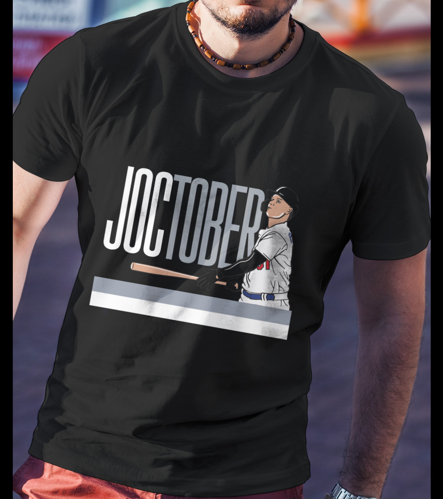 Joctober Baseball Player Batting Iconic Moment T-Shirt