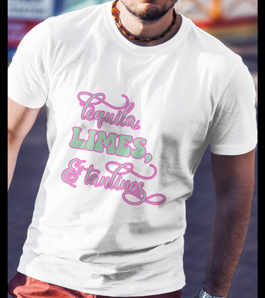 Tequila Limes And Tan Lines T-Shirt