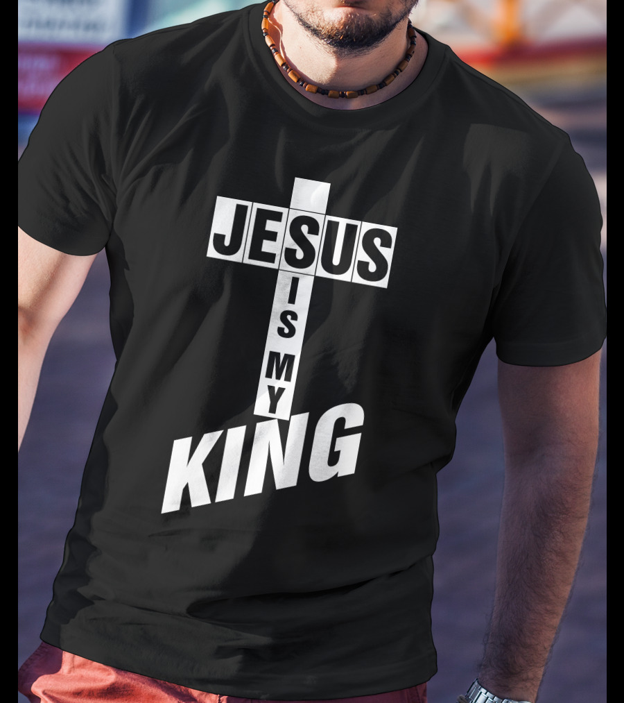 Jesus Is My King Cross T-Shirt