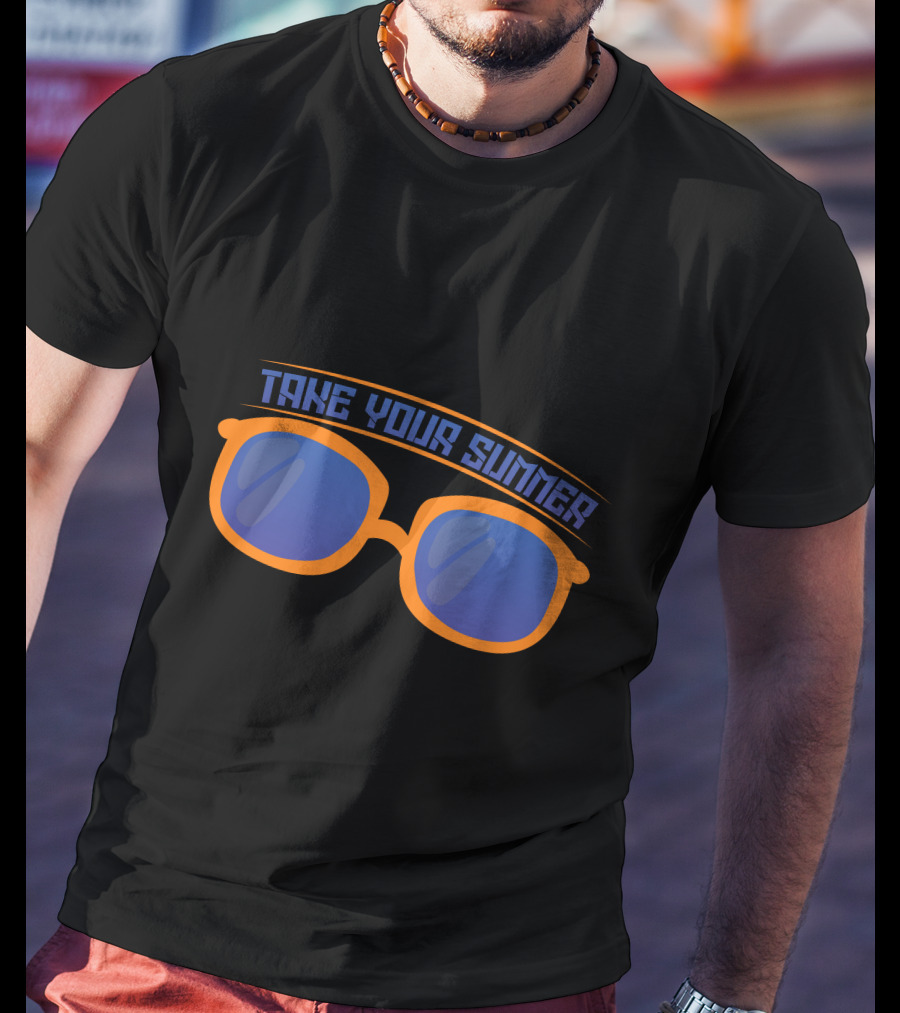 Take Your Summer Sunglasses Retro Vibes T-Shirt