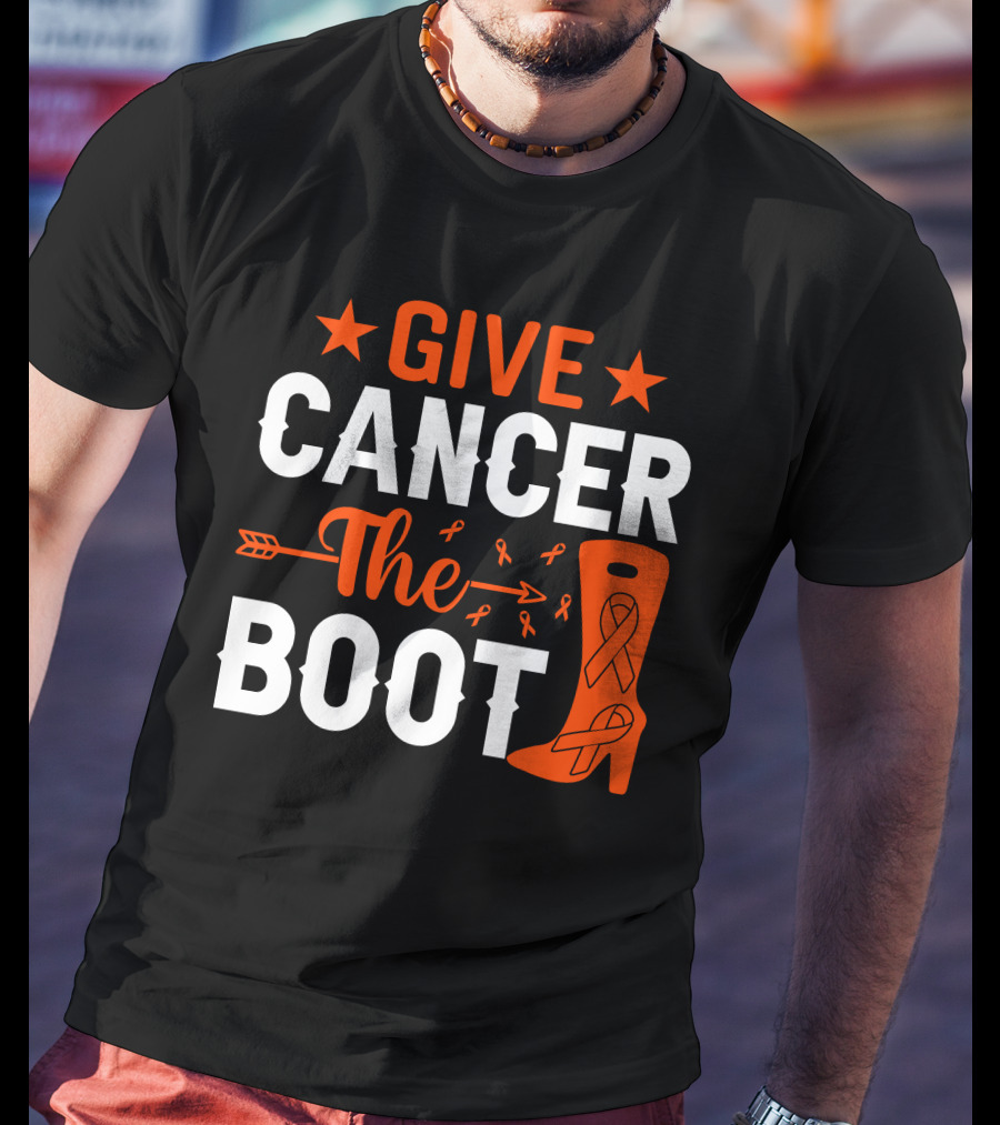 Give Cancer The Boot T-Shirt