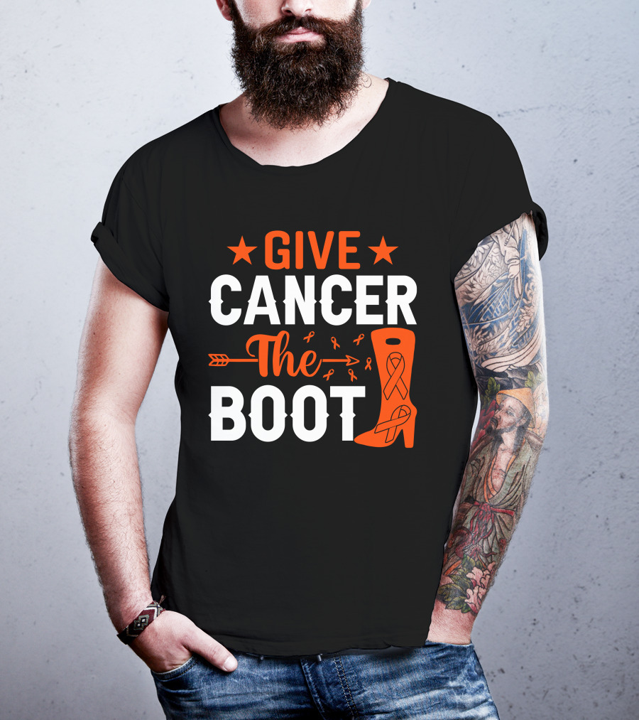 Give Cancer The Boot T-Shirt
