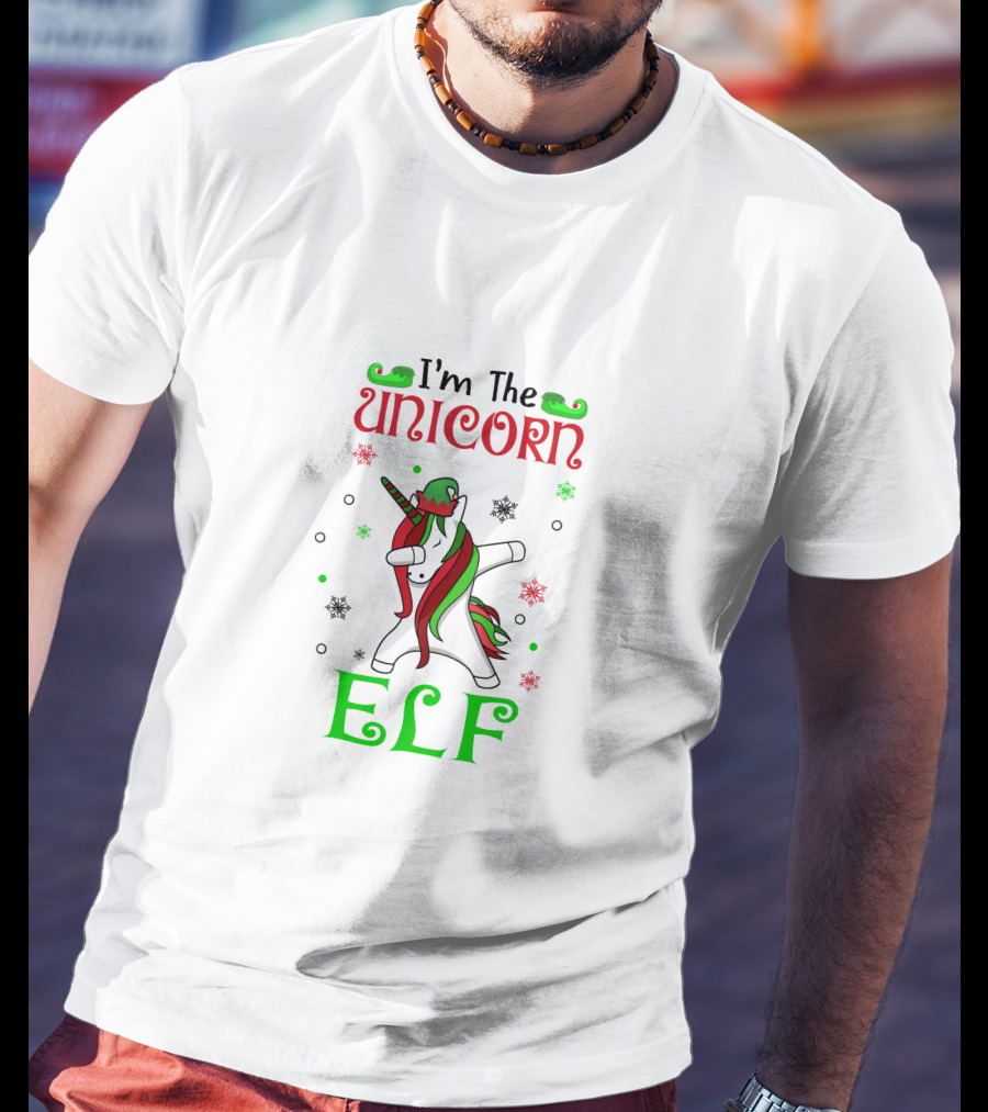 I'm The Unicorn ELF Christmas Dance Magic T-Shirt