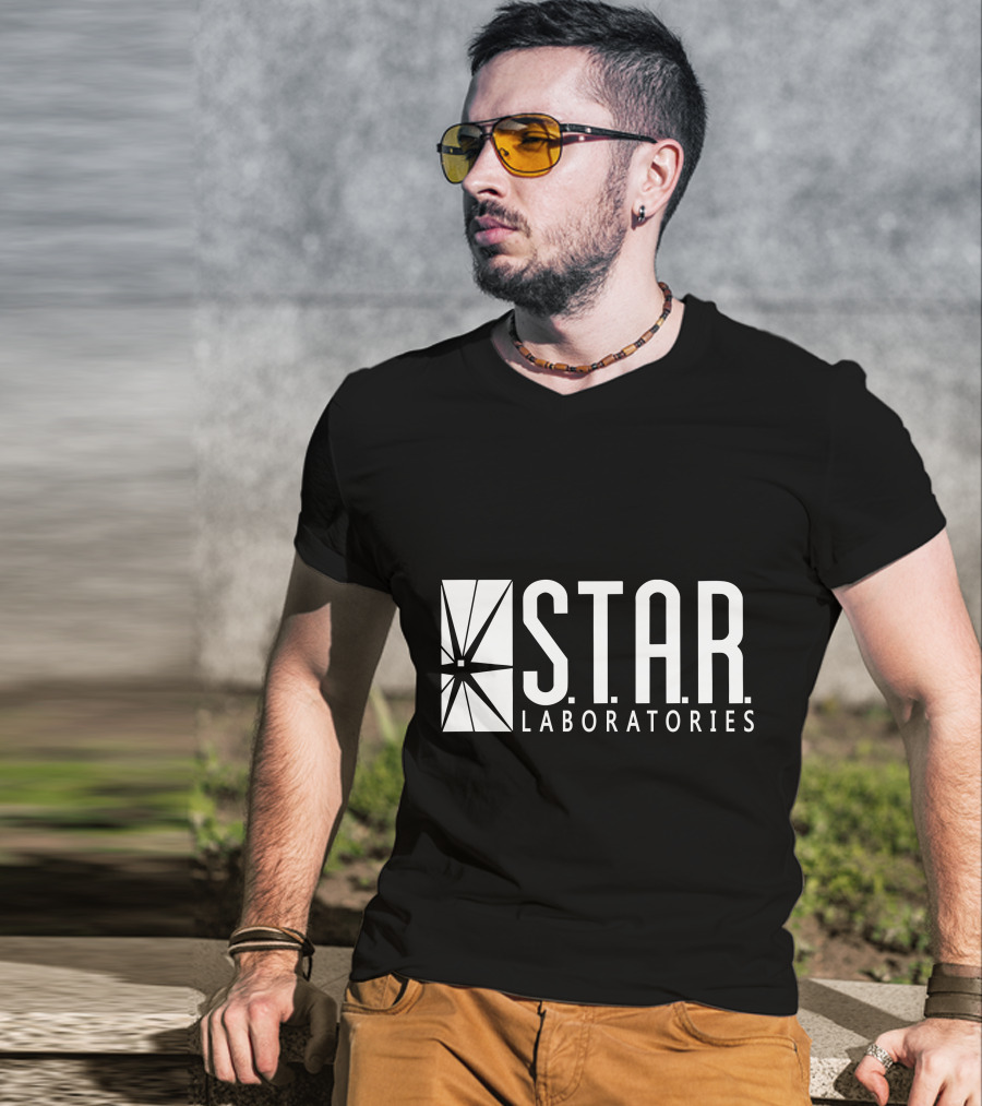 Star Laboratories Logo Flash TV Series T-Shirt