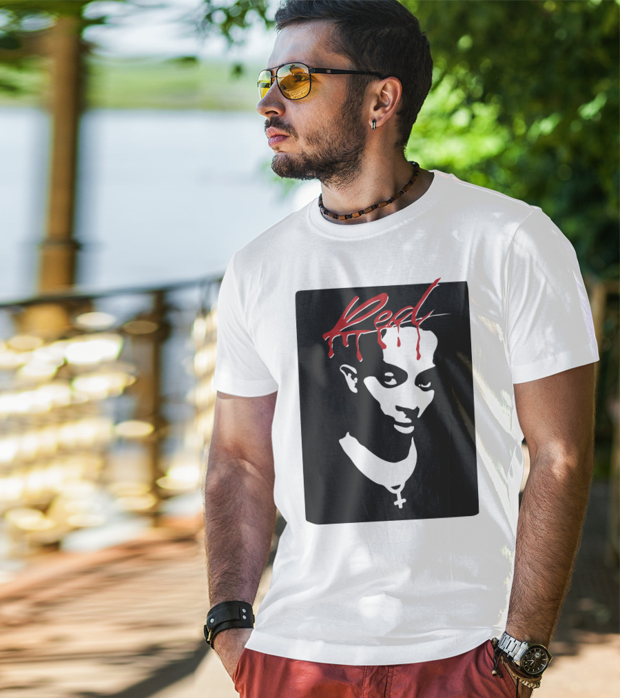 Playboi Carti Whole Lotta Red Dripping Face T-Shirt
