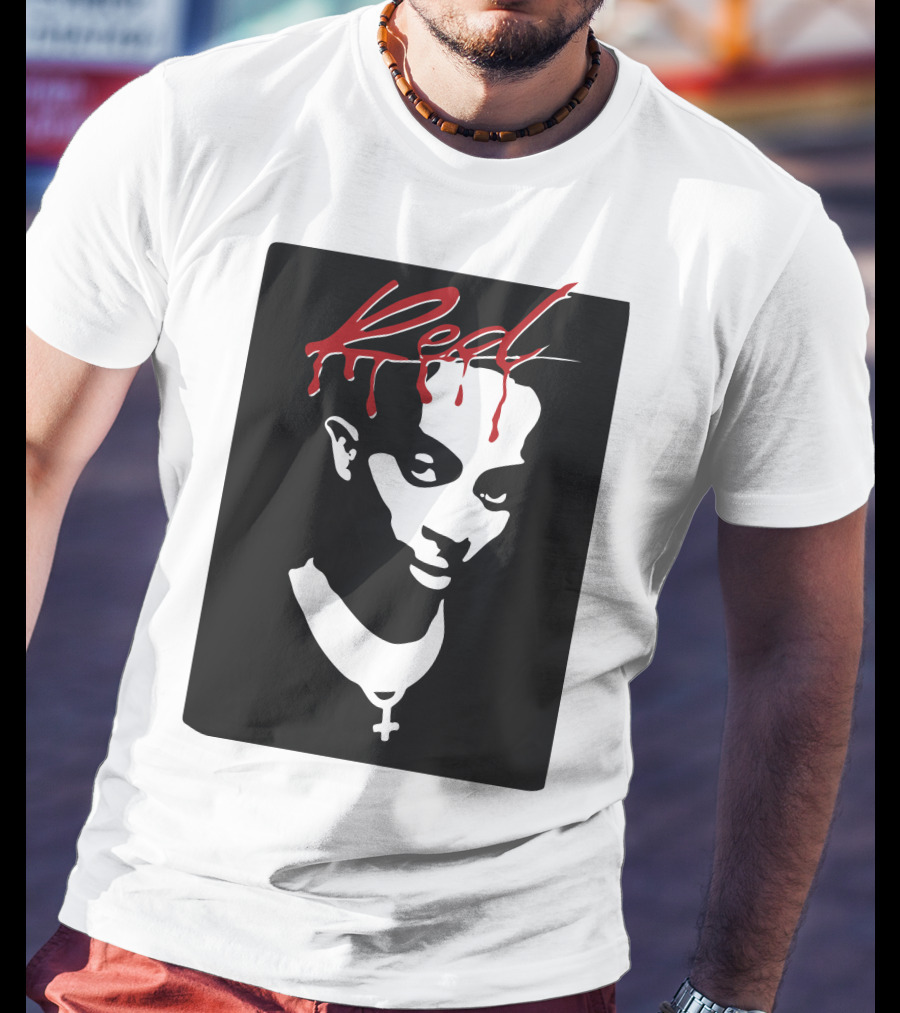 Playboi Carti Whole Lotta Red Dripping Face T-Shirt