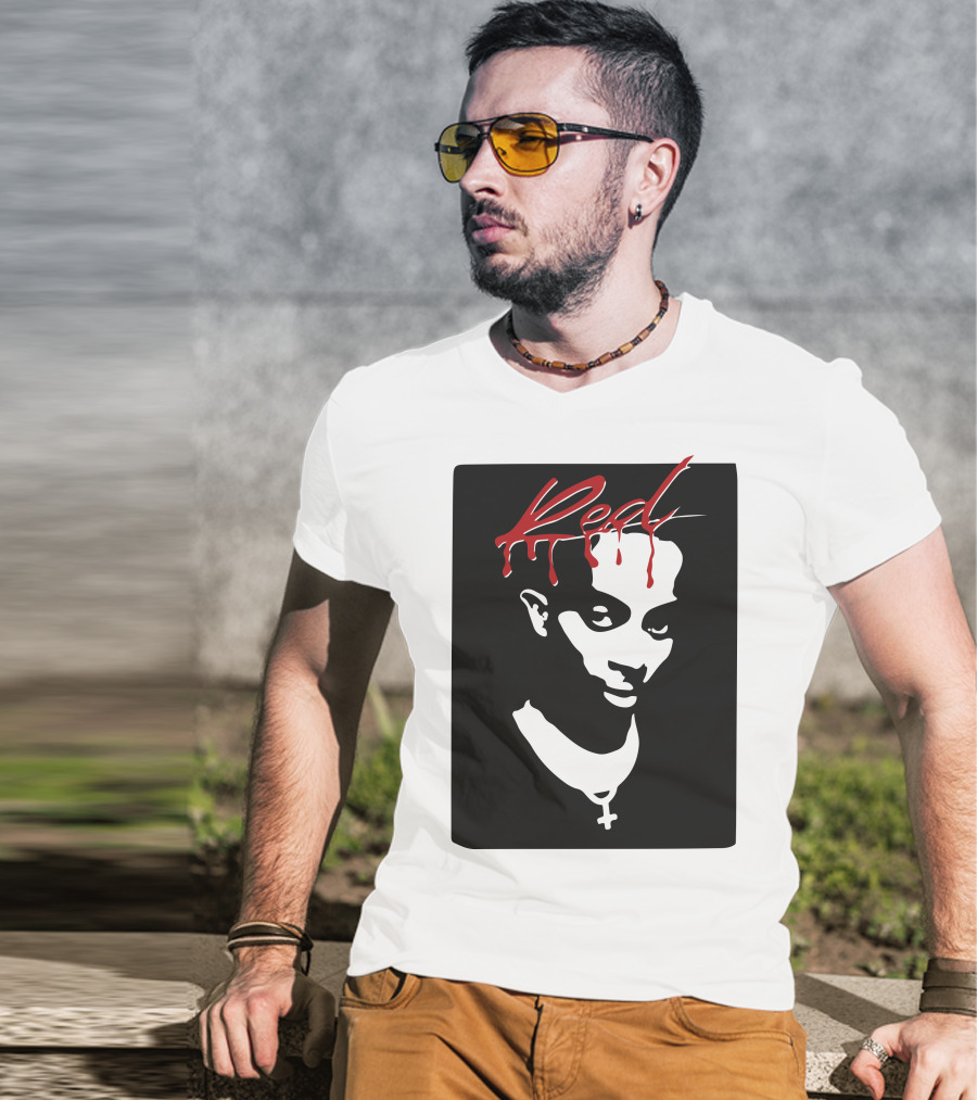 Playboi Carti Whole Lotta Red Dripping Face T-Shirt