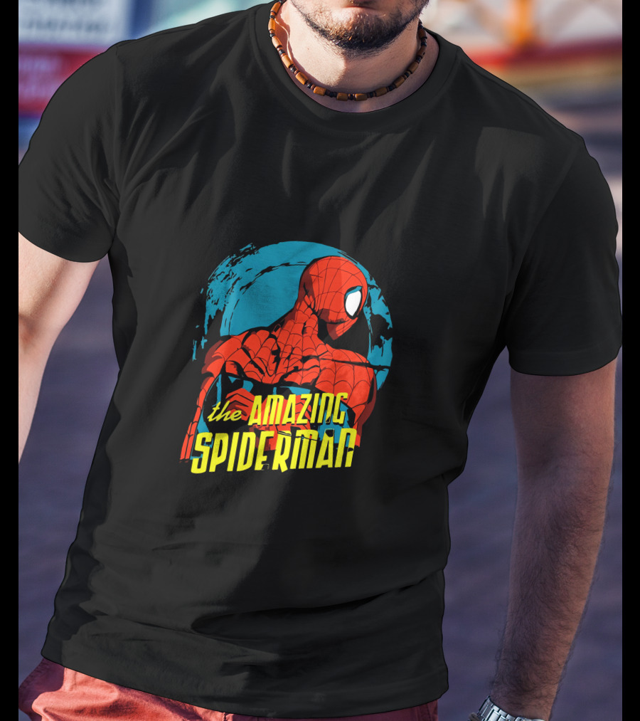 The Amazing Spiderman Heroic Pose T-Shirt