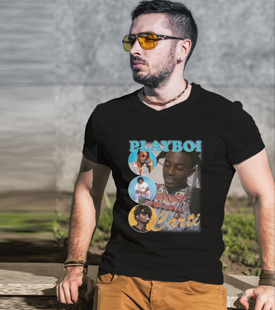 Playboi Carti Bootleg Rap Aesthetic Vibes T-Shirt