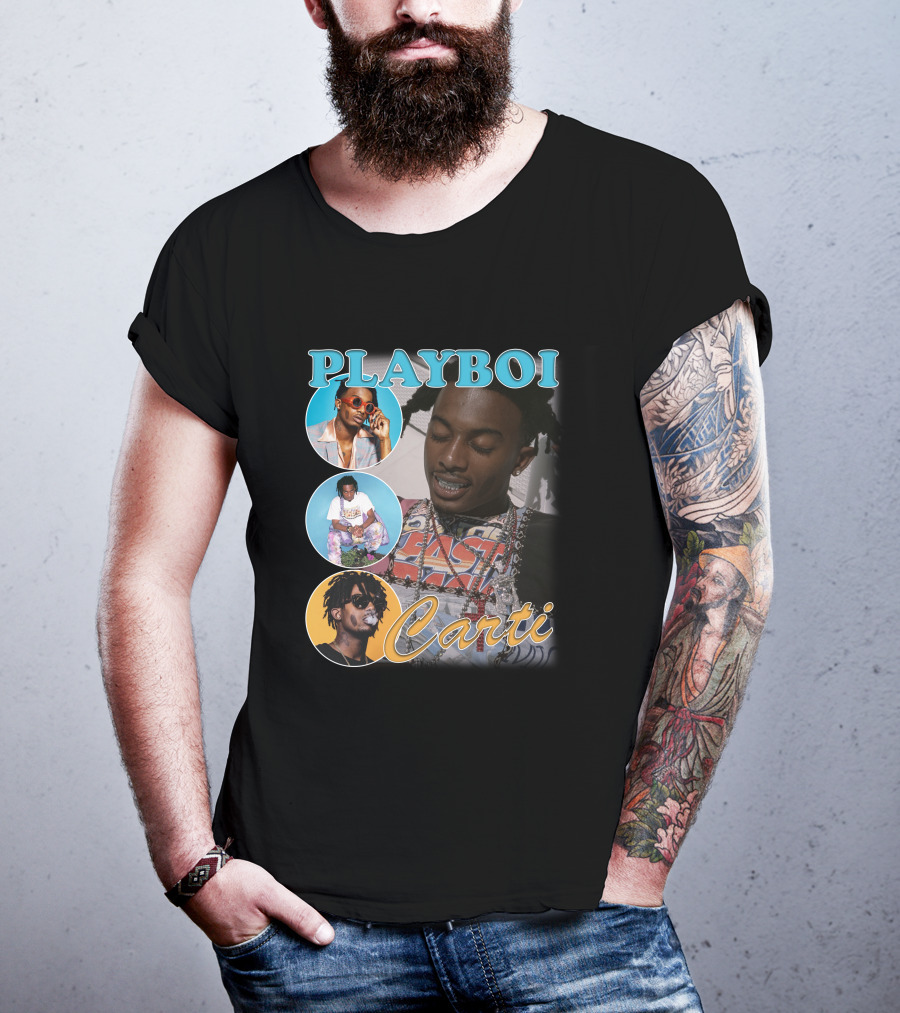 Playboi Carti Bootleg Rap Aesthetic Vibes T-Shirt