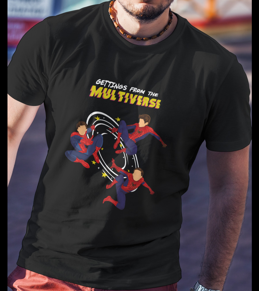 Gettings From The Multiverse Spider-Man Trio T-Shirt
