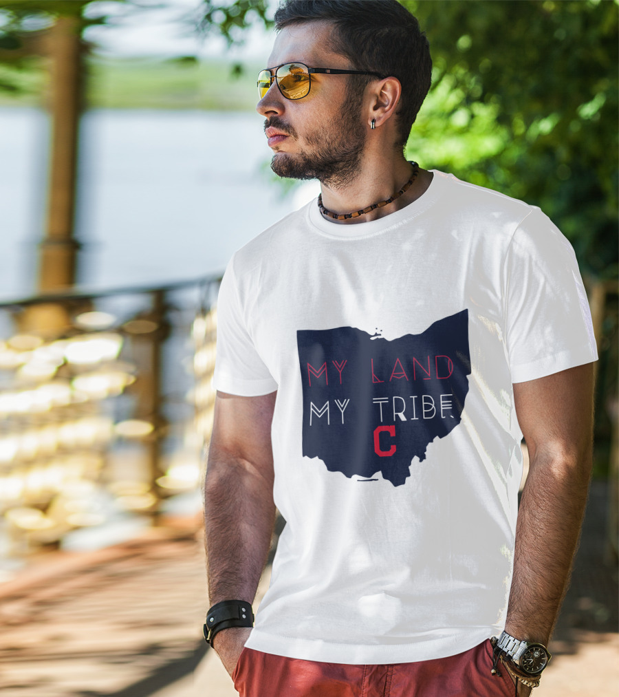 My Land My Tribe Cleveland C Indians T-Shirt