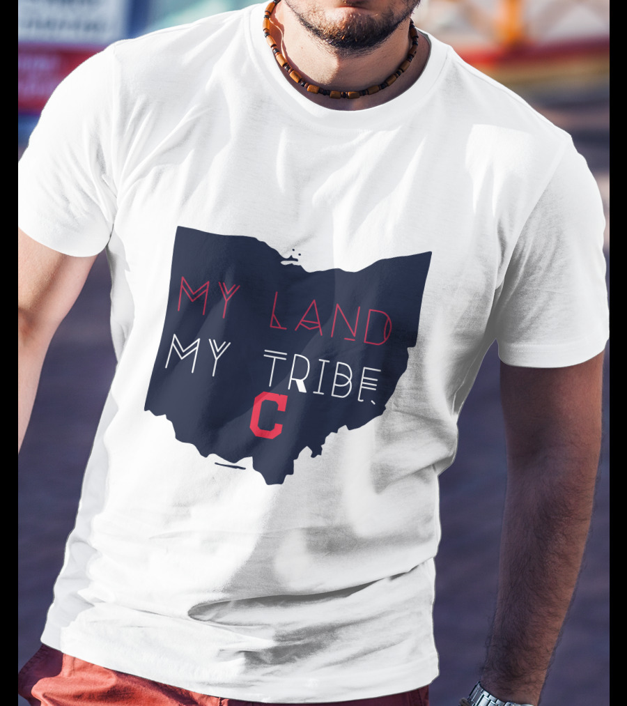 My Land My Tribe Cleveland C Indians T-Shirt