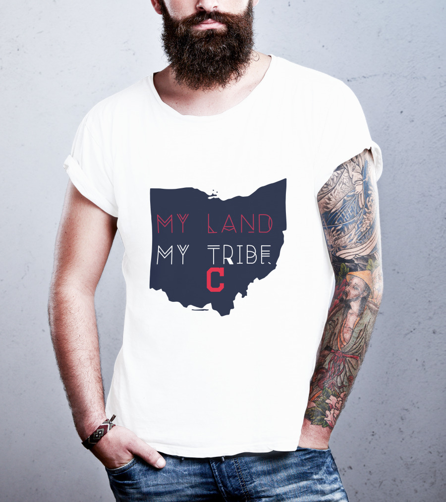 My Land My Tribe Cleveland C Indians T-Shirt