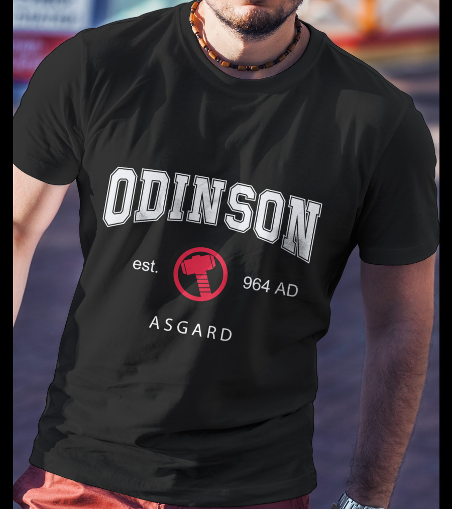Odinson Asgard Est 964 AD Mjolnir T-Shirt