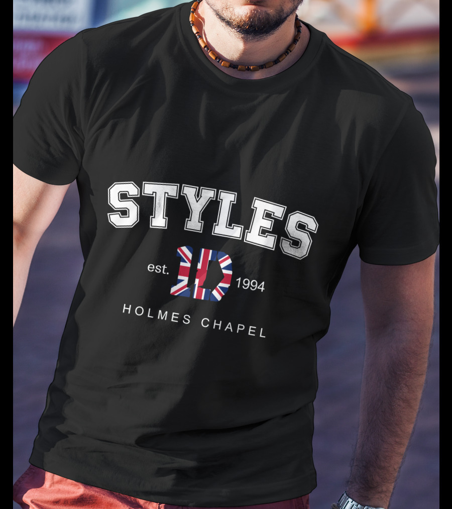 Styles Established 1994 HD Holmes Chapel Union Jack T-Shirt