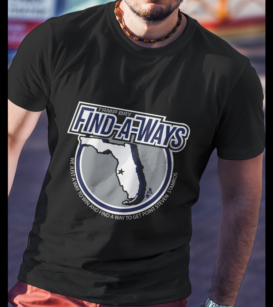 Tampa Bay Find-A-Ways We Just A Way To Win And Find A Way To Get Point Steven Stamkos T-Shirt