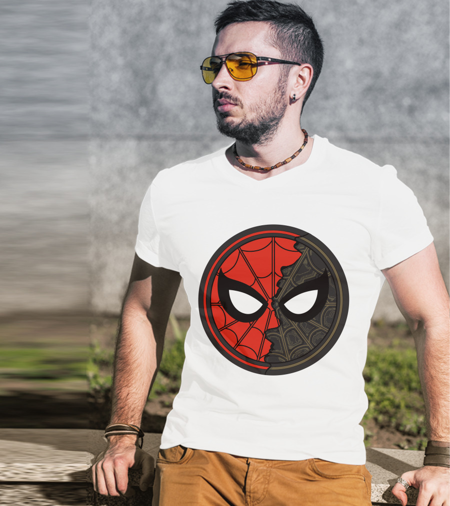 Spider-Man No Way Home Dual Mask T-Shirt