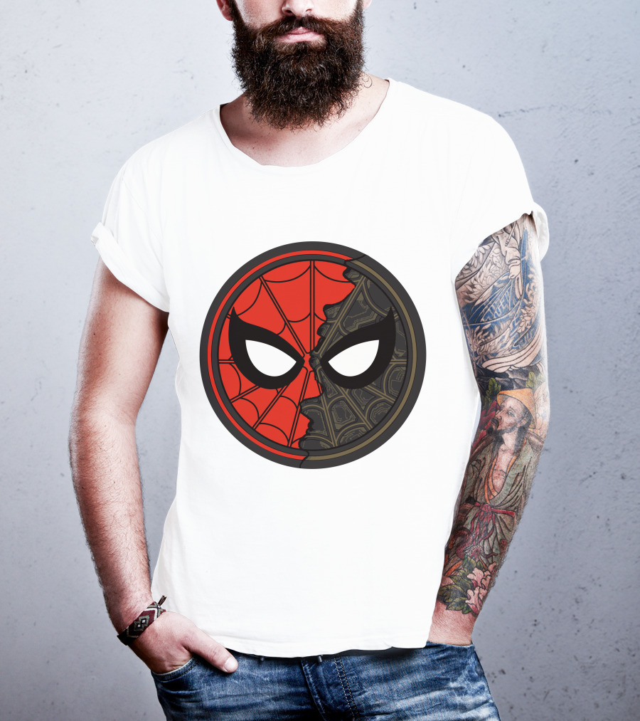 Spider-Man No Way Home Dual Mask T-Shirt
