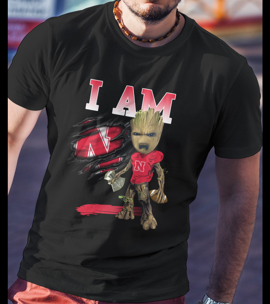 I Am Gr Nc New Football N Shield T-Shirt