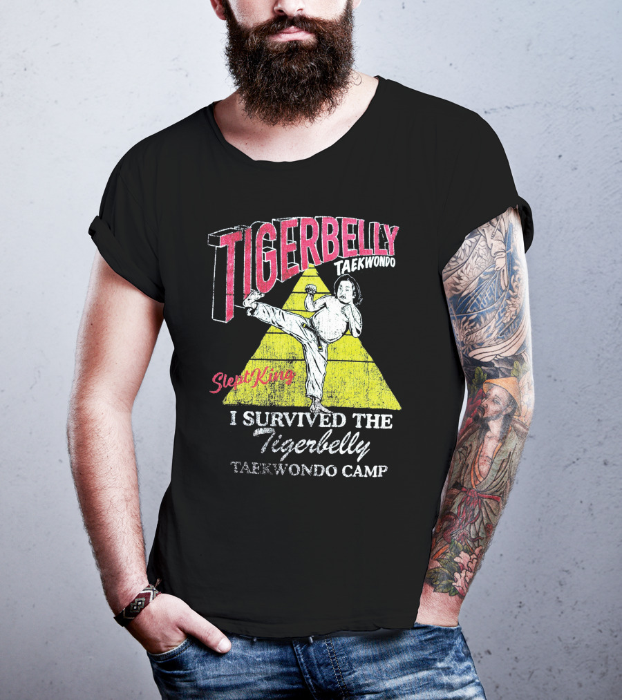 Tigerbelly Taekwondo SleptKing I Survived The Tigerbelly Taekwondo Camp T-Shirt
