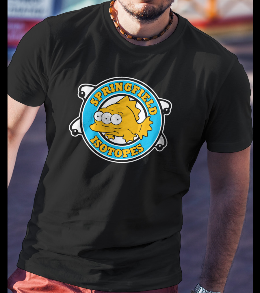 Springfield Isotopes Atomic Three Eyes Fish T-Shirt