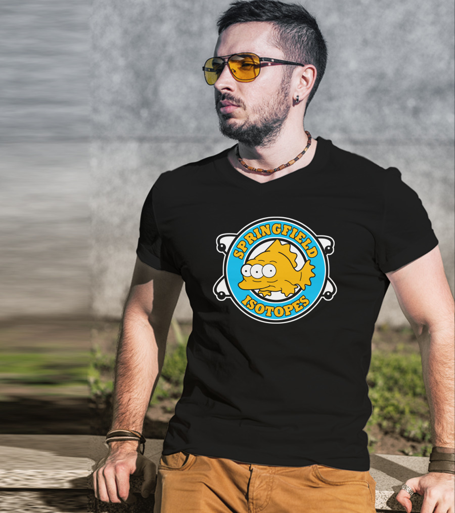 Springfield Isotopes Atomic Three Eyes Fish T-Shirt