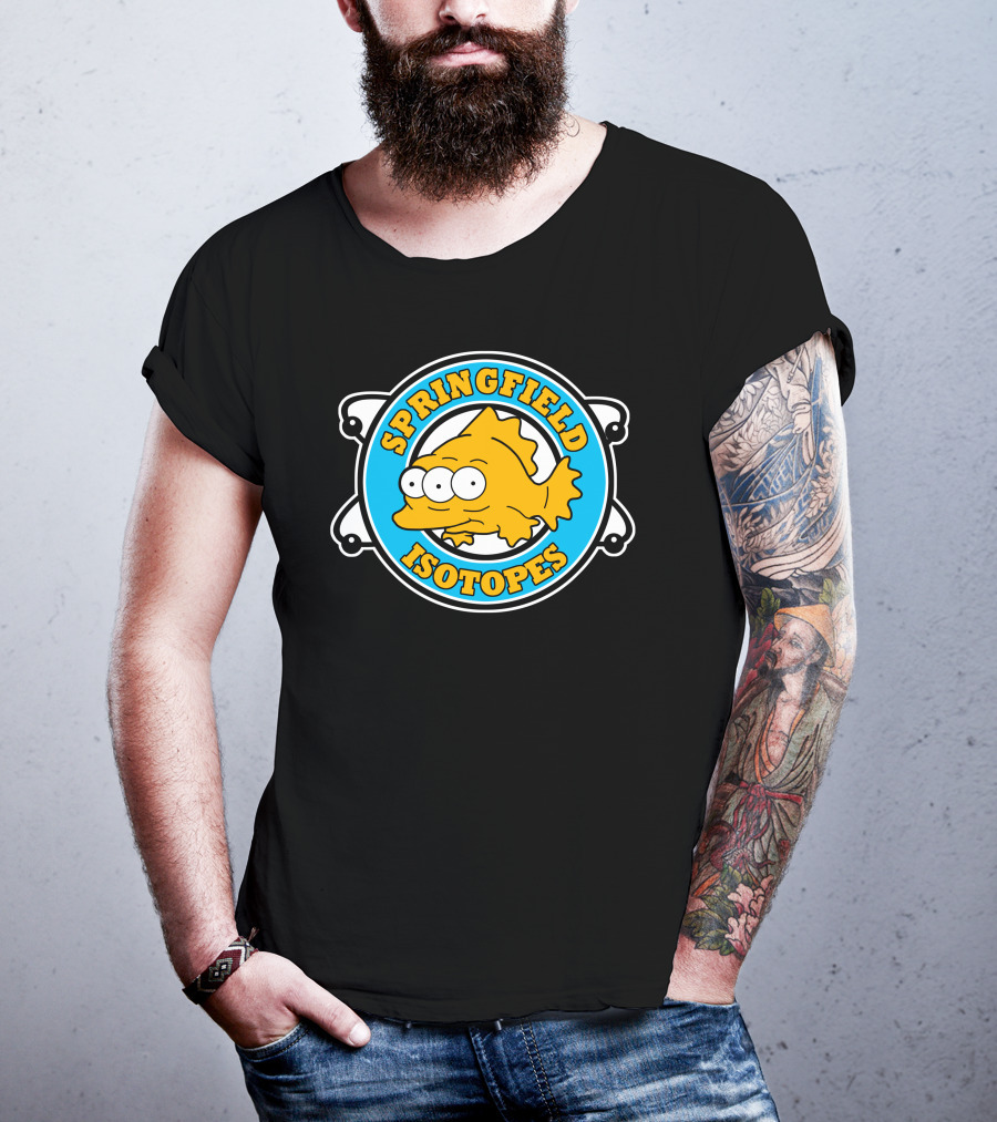 Springfield Isotopes Atomic Three Eyes Fish T-Shirt
