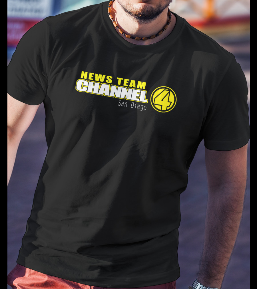News Team Channel 4 San Diego T-Shirt