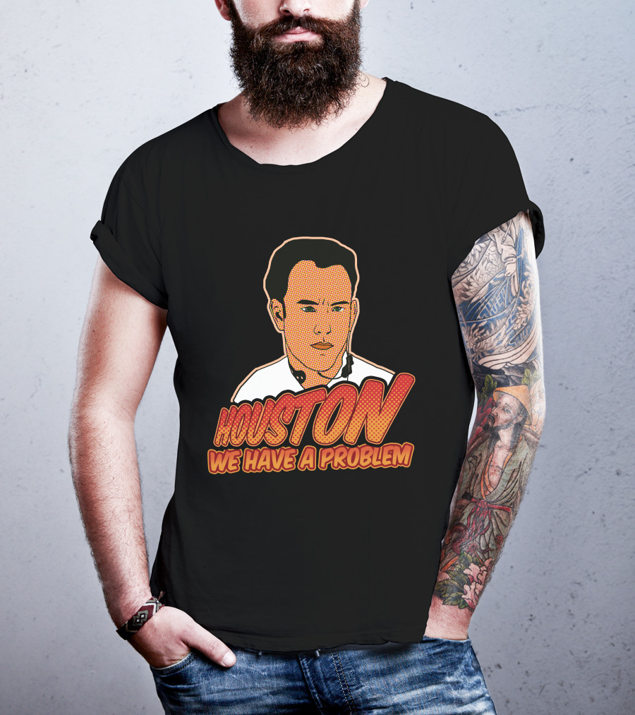Houston We Have A Problem Vintage Pop T-Shirt