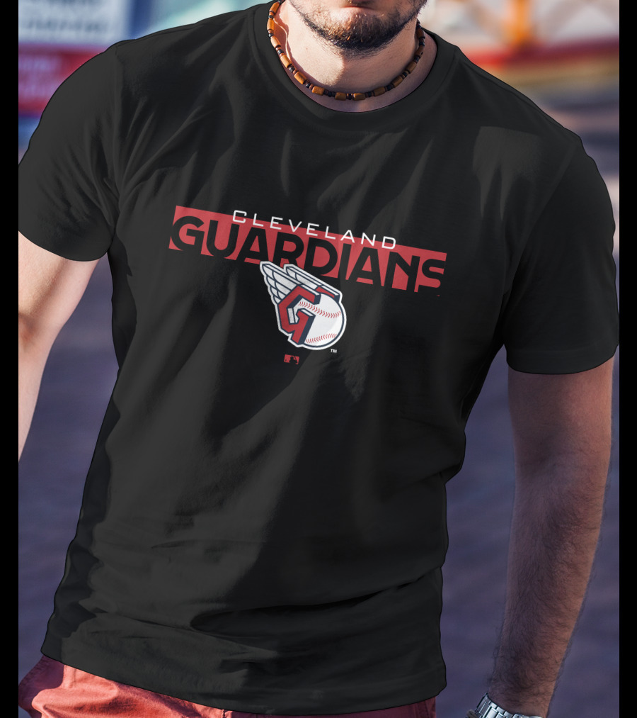 Cleveland Guardians MLB Logo Baseball Winged G Merch T-Shirt