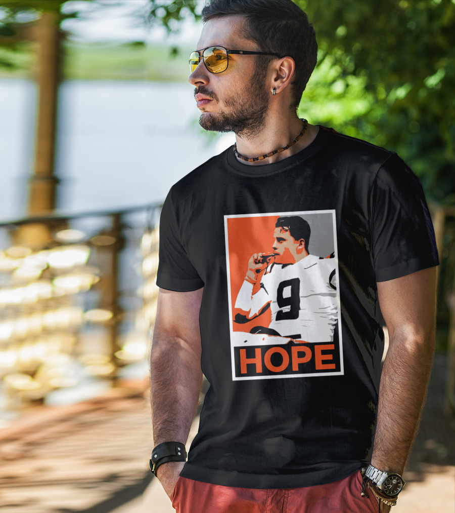 Joe Burrow Cigar Champ Hope T-Shirt