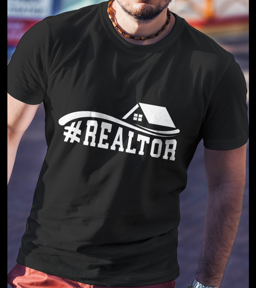 Realtor Housing Real Estate Agent Emblem T-Shirt