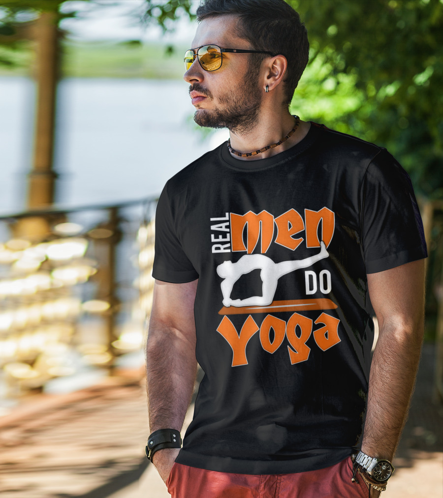 Real Men Do Yoga T-Shirt