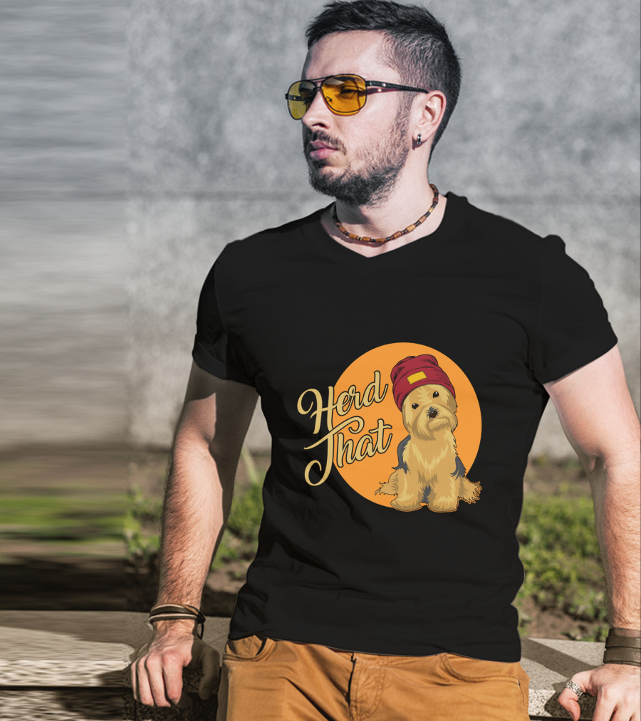 Herd That Yorkie Funny Animal Lover Dog T-Shirt