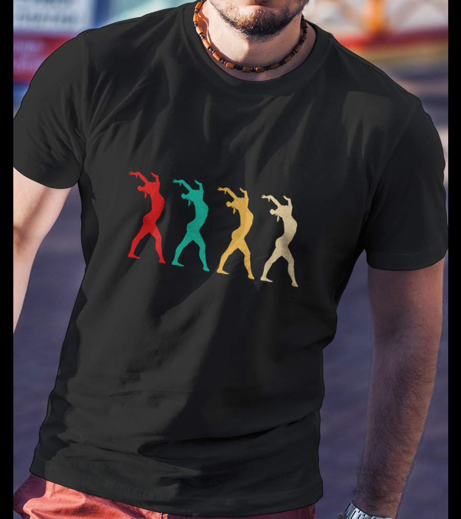Vintage Gymnastics Colorful T-Shirt