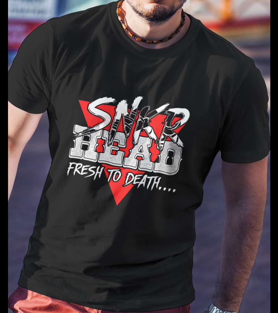 SNKR Head Fresh To Death T-Shirt